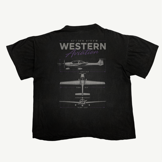 Western | DA20 Blue Print Back Design